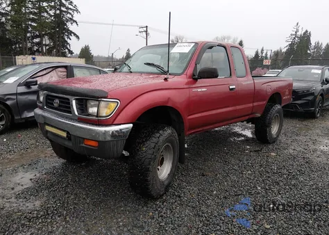 1996 Toyota Tacoma Xtracab из США, поврежденный, VIN 4TAWM72N6TZ161013